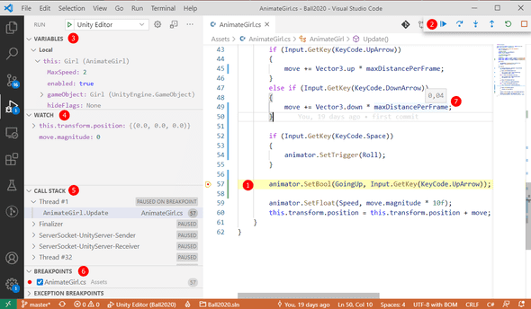 vscode debug stopped2